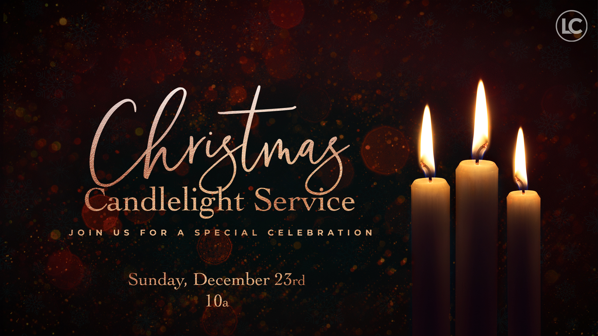 2018 Candlelight Service - Liberty Church